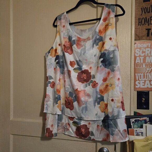 Lined Beautiful Floral Spring/Summer - Picture 1 of 2